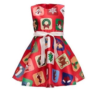 Áyomis ⚜️♥️⚜️ Christmas little girls dress